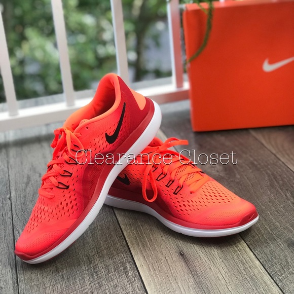 NWT Nike Flex 2017 RN Hyper Orange M AUTHENTIC - Picture 4 of 8